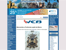 Tablet Screenshot of ponferrada-virtual.com